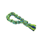 Kruuse_Pet BUSTER Bungee Rope Dog Toy, Single Knot - 13 in - Red/Orange/Yellow-Dog-Kruuse_Pet-PetPhenom