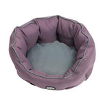 Kruuse_Pet BUSTER Cocoon Bed in Black Plum/Steel Grey -26 in-Dog-Kruuse_Pet-PetPhenom