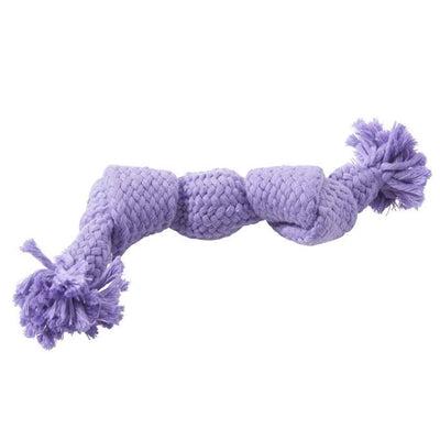 Kruuse_Pet BUSTER Color Squeak Rope Dog Toy - Small (9 in) - Pink-Dog-Kruuse_Pet-PetPhenom