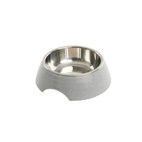 Kruuse_Pet BUSTER Gloss Ripple Dog Bowl - Large - Gloss Grey-Dog-Kruuse_Pet-PetPhenom