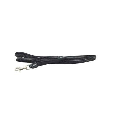 Kruuse_Pet BUSTER Neoprene Dog Lead - 3/4 in x 4.5 ft - Black-Dog-Kruuse_Pet-PetPhenom