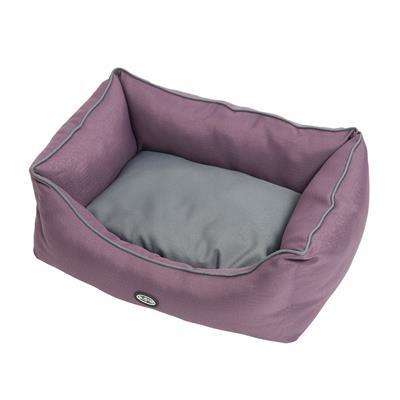 Kruuse_Pet BUSTER Sofa Bed in Black Plum/Steel Grey -24 x 18 in-Dog-Kruuse_Pet-PetPhenom