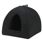 Kruuse_Pet Catrine Cat Den Suede, Black -17 in x 17 in-Dog-Kruuse_Pet-PetPhenom