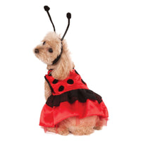 Ladybug Dres Spet Costume-Costumes-Rubies-XS-PetPhenom