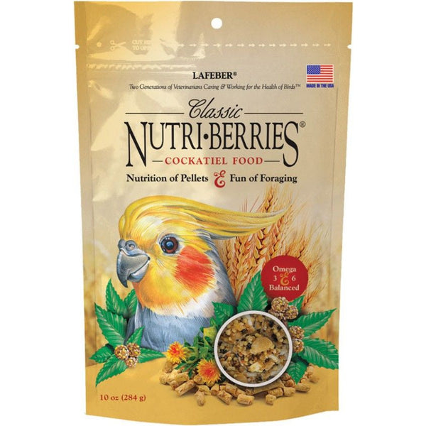 Lafeber Classic Nutri-Berries Cockatiel Food, 10 oz-Bird-Lafeber-PetPhenom