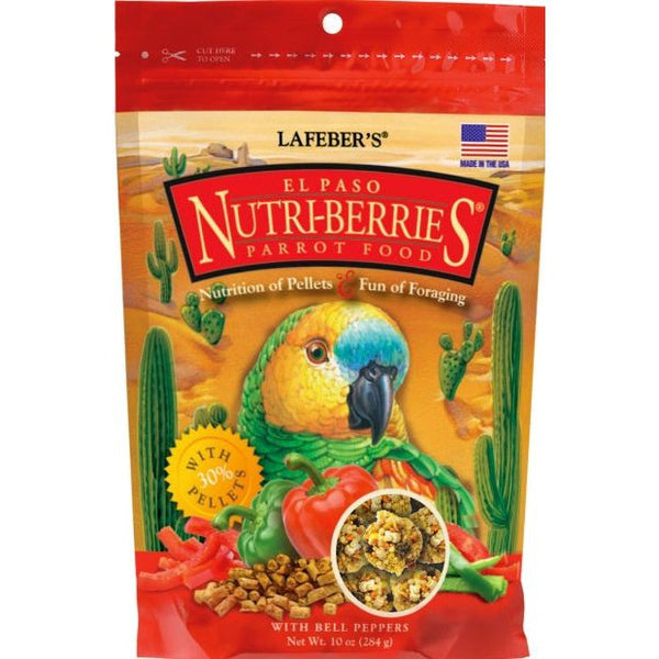 Lafeber El Paso Nutri-Berries Parrot Food, 10 oz-Bird-Lafeber-PetPhenom