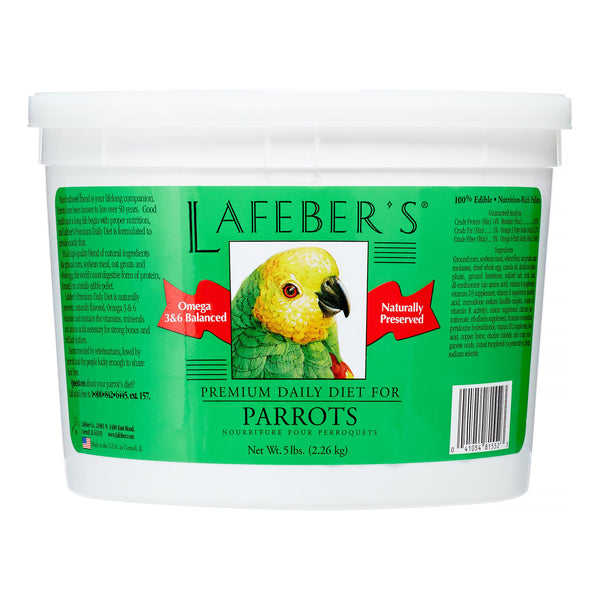 Lafeber Premium Daily Diet for Parrots, 5 lb-Bird-Lafeber-PetPhenom