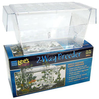 Lees 2-Way Breeding Tank, 6.75"L x 3"W x 3"H-Fish-Lee's-PetPhenom