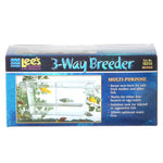 Lees 3-Way Breeding Tank, 6.75"L x 3"W x 3"H-Fish-Lee's-PetPhenom