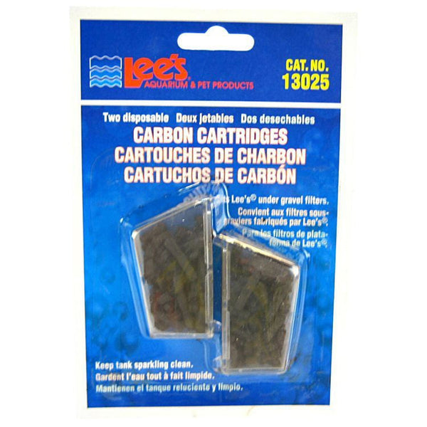 Lees Disposable Carbon Cartridges, 2 Pack-Fish-Lee's-PetPhenom