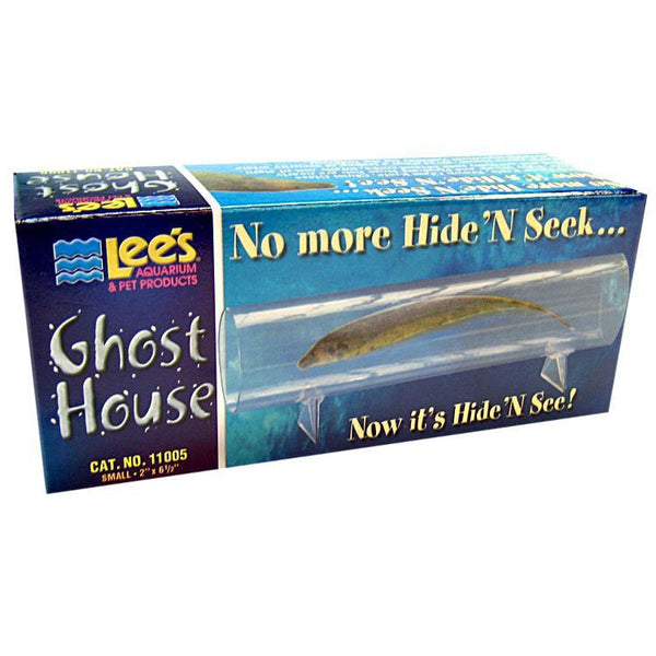 Lees Ghost House, Small - 6" Long-Fish-Lee's-PetPhenom