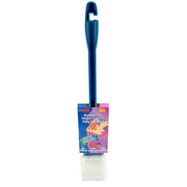 Lees Glass or Acrylic Scrubber with Long Handle, Scrubber with 11" Long Handle-Fish-Lee's-PetPhenom