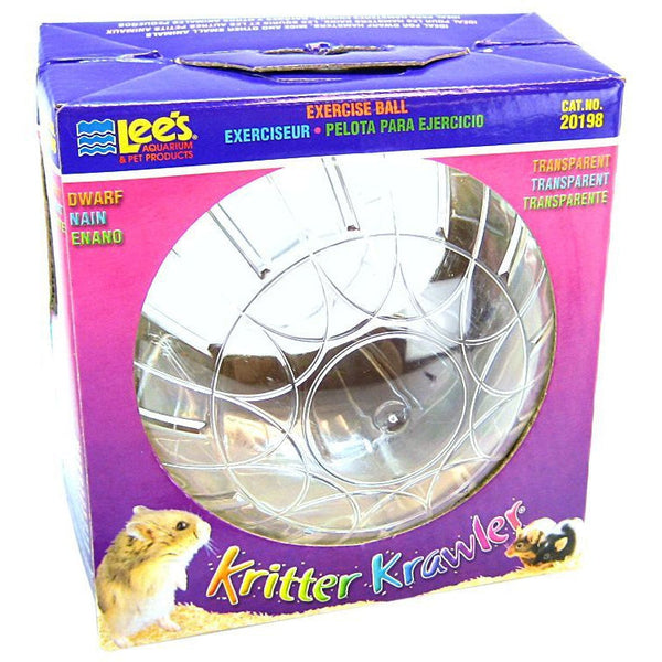 Lees Kritter Krawler - Clear, Mini - 3" Diameter-Small Pet-Lee's-PetPhenom