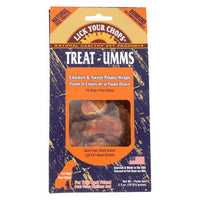 Lick Your Chops Treat - Umms Dog Treats - Chicken and Sweet Potato - Case of 6 - 2.5 oz.-Dog-Lick Your Chops-PetPhenom