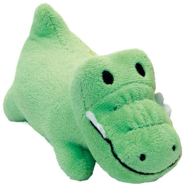 Li'l Pals Ultra Soft Plush Gator Squeaker Toy, 1 count (4.5"L)-Dog-Li'l Pals-PetPhenom