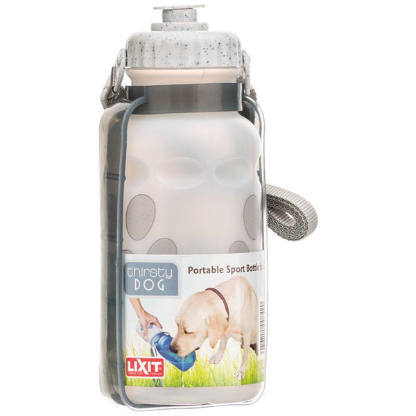 Lixit Thirsty Dog Portable Dog Water Bowl & Bottle, 16 oz-Dog-Lixit-PetPhenom