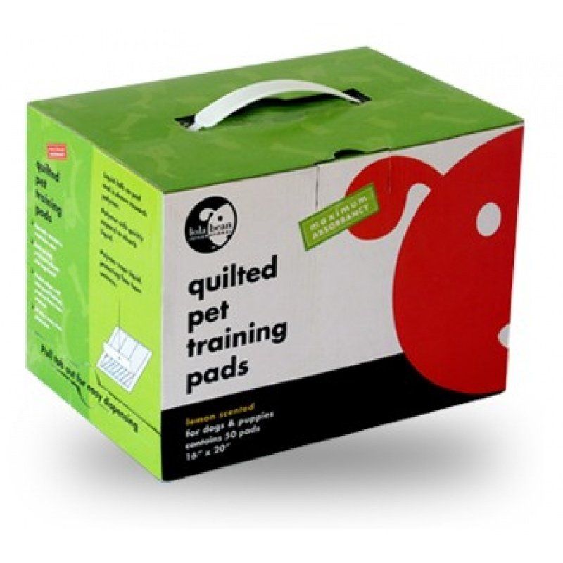 Lola Bean Quilted Pet Training Pads, 20" Long x 16" Wide (50 Pack