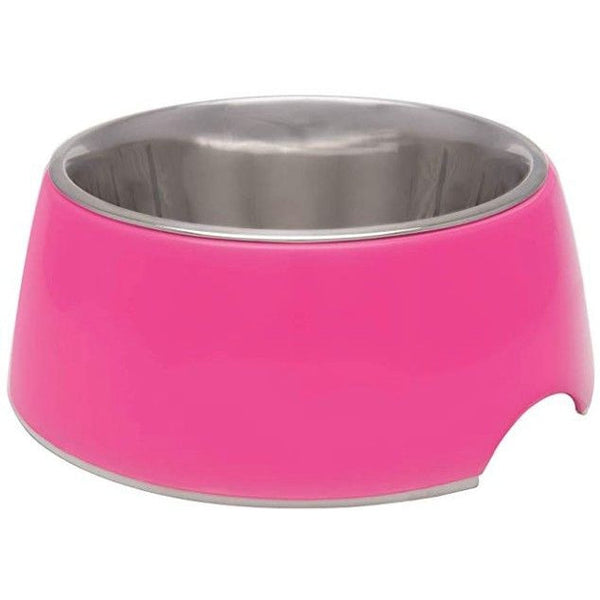 Loving Pets Hot Pink Retro Bowl , 1 count - X-Small-Dog-Loving Pets-PetPhenom