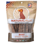 Loving Pets Natural Value Beef Sticks, 14 oz-Dog-Loving Pets-PetPhenom