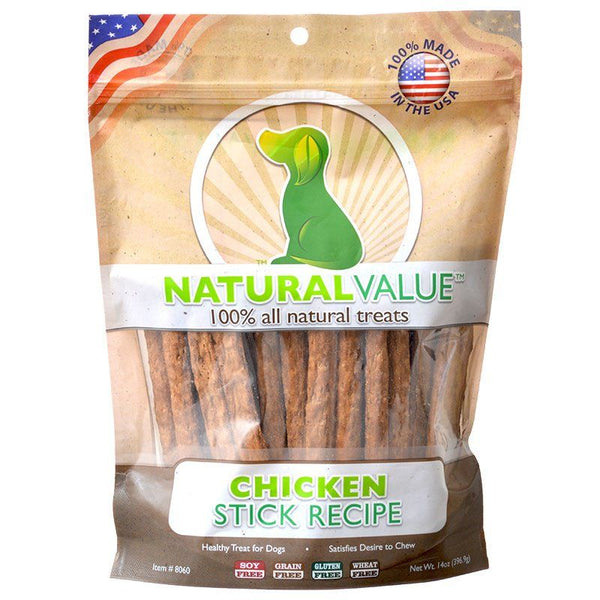Loving Pets Natural Value Chicken Sticks, 14 oz-Dog-Loving Pets-PetPhenom
