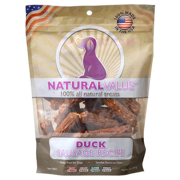 Loving Pets Natural Value Duck Sausages, 14 oz-Dog-Loving Pets-PetPhenom