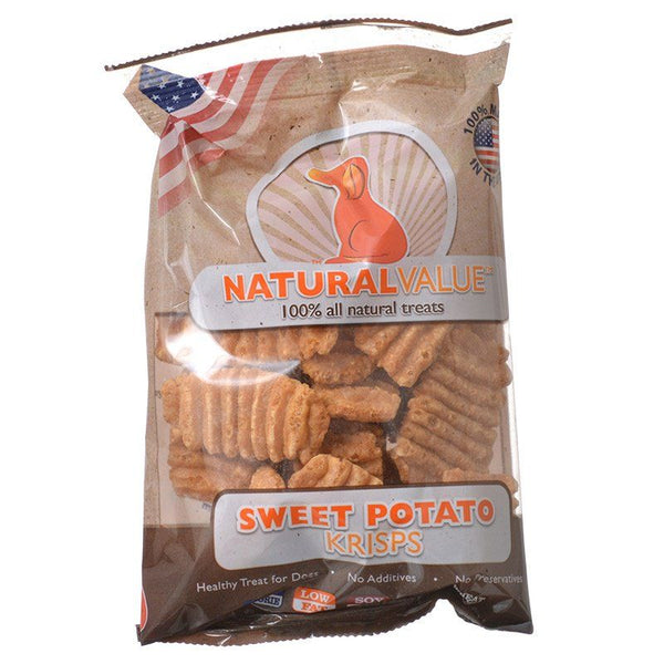 Loving Pets Natural Value Sweet Potato Krisps, 2.5 oz-Dog-Loving Pets-PetPhenom