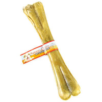 Loving Pets Nature's Choice 100% Natural Rawhide Pressed Bones, 12" Long (1 Bone)-Dog-Loving Pets-PetPhenom