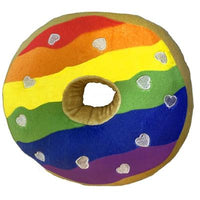 Lulubelles® Pride Donut by Lulubelles Power Plush -Small-Dog-Lulubelles-PetPhenom