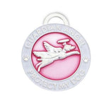 Luxepets Pink Guardian Angel Dog Charm-Dog-Luxepets-PetPhenom