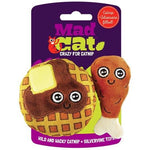 Mad Cat Chicken and Waffles Cat Toy Set, 2 count-Cat-Mad Cat-PetPhenom