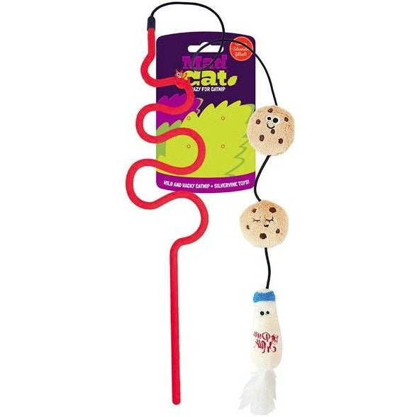 Mad Cat Cookies and Milk Cat Wand, 1 count-Cat-Mad Cat-PetPhenom