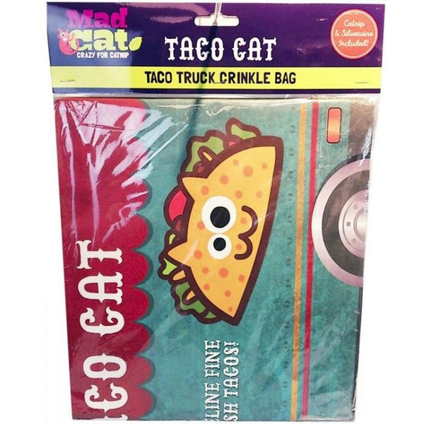 Mad Cat Taco Truck Crinkle Bag, 1 count-Cat-Mad Cat-PetPhenom