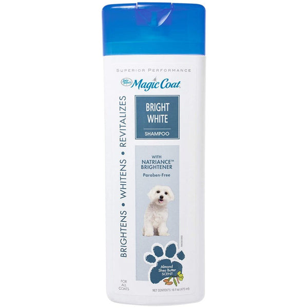 Magic Coat Bright White Dog Shampoo Almond Shea Butter Scent, 16 oz-Dog-Four Paws-PetPhenom