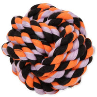 Mammoth Cottonblend Monkey Fist Ball Flossy Dog Toy 3.75" Small, 1 count-Dog-Mammoth-PetPhenom