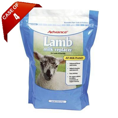 Manna Pro Manna Pro ADVANCE Lamb Milk Replacer -8 lb (case of 4)-Goat-Manna Pro-PetPhenom