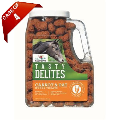 Manna Pro Manna Pro Tasty Delites™ Jugged Treats, 3LB -Carrot & Oat-Horse-Manna Pro-PetPhenom