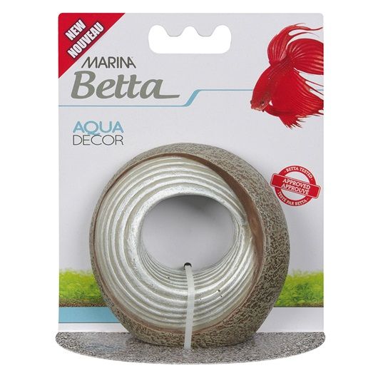 Marina Betta Aqua Decor - Stone Shell, 1 count-Fish-Marina-PetPhenom