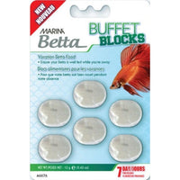 Marina Betta Buffet Blocks 7 Day Vacation Food, 0.42 oz-Fish-Marina-PetPhenom