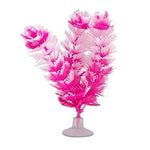 Marina Betta Foxtail Hot Pink/White Plastic Plant, 1 count-Fish-Marina-PetPhenom