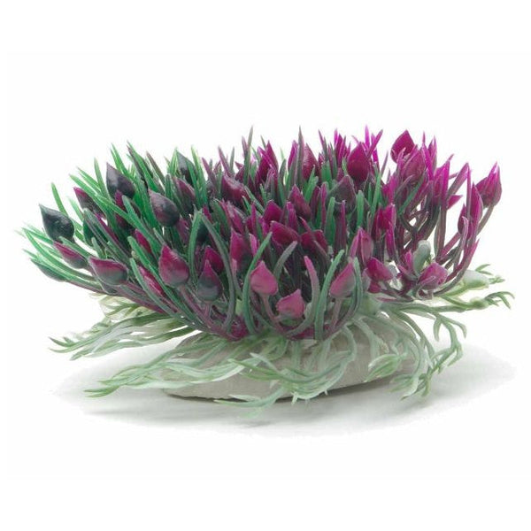 Marina Betta Purple Hearts Shrub Aquatic Plastic Plant, 1 count (3"L)-Fish-Marina-PetPhenom