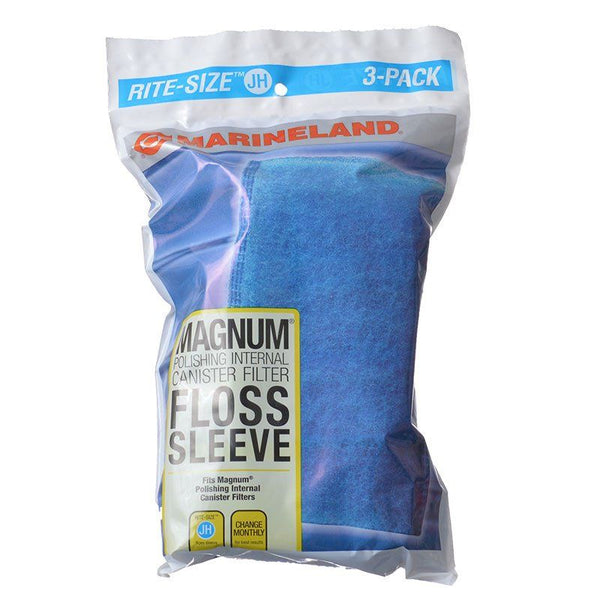 Marineland Magnum Internal Polishing Filter Floss Sleeve, Rite-Size JH Floss Sleeve - 3 Pack-Fish-Marineland-PetPhenom