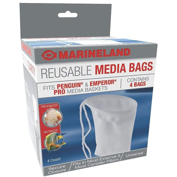 Marineland Reusable Universal Media Bags, 4 count-Fish-Marineland-PetPhenom