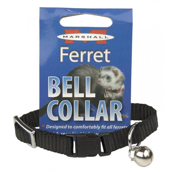 Marshall Ferret Bell Collar - Black, 1 Count-Small Pet-Marshall-PetPhenom