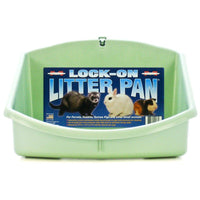 Marshall Ferret Lock-On Litter Pan, 14"L x 14"W x 9"H-Small Pet-Marshall-PetPhenom