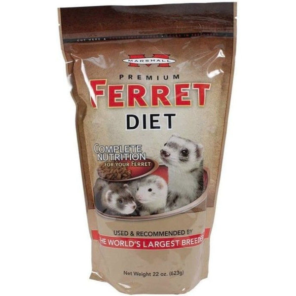 Marshall Premium Ferret Diet, 22 oz-Small Pet-Marshall-PetPhenom