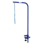 Master Grooming & Equipment Grooming Arms with Clamps - 36" - Blue-Dog-Master Grooming & Equipment-PetPhenom