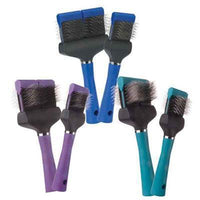 Master Grooming & Equipment Master Grooming Tools Flexible Slicker Brushes - Single Flex Extra Firm Blue-Dog-Master Grooming & Equipment-PetPhenom