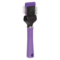 Master Grooming Tools Flexible Pet Slicker Brush - Small Single Side Brush With Soft Handle For Dogs & Cats