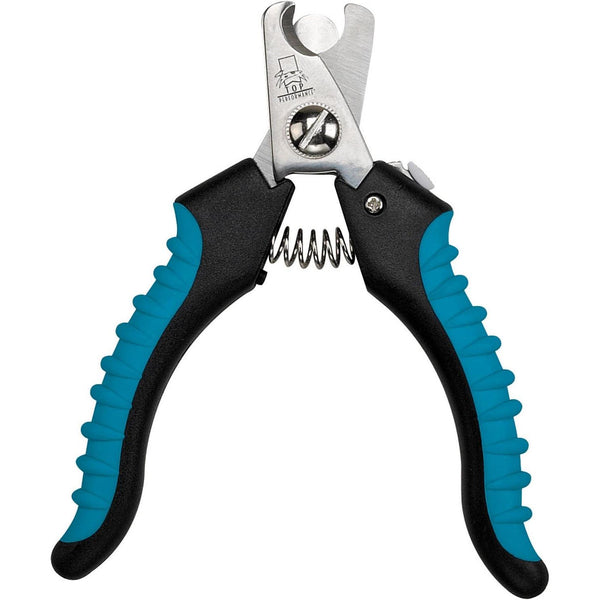 Master Grooming Tools Pro Nail Clipper Small, 5?",Black/Teal