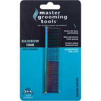 Master Grooming Tools Rainbow Comb, Fine/Coarse-Dog-Master Grooming & Equipment-PetPhenom